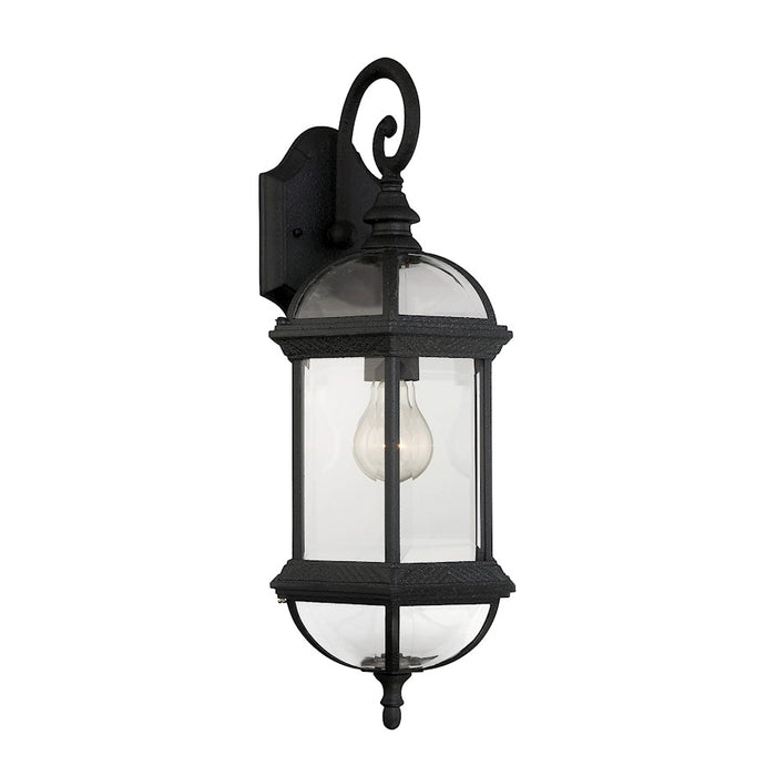 Savoy House Kensington 1Lt 20" Outdoor Wall Lantern, Textured Black