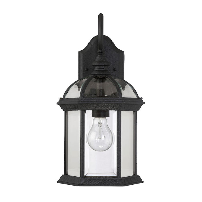 Savoy House Kensington 1Lt 16" Outdoor Wall Lantern, Textured Black