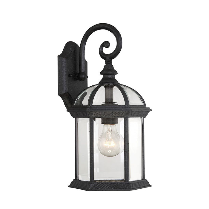 Savoy House Kensington 1Lt 16" Outdoor Wall Lantern, Textured Black