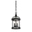 Savoy House Kensington 3Lt Outdoor Hanging Lantern, Textured Black