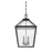 Savoy House Woodstock 4-Light Outdoor Hanging Lantern, Black