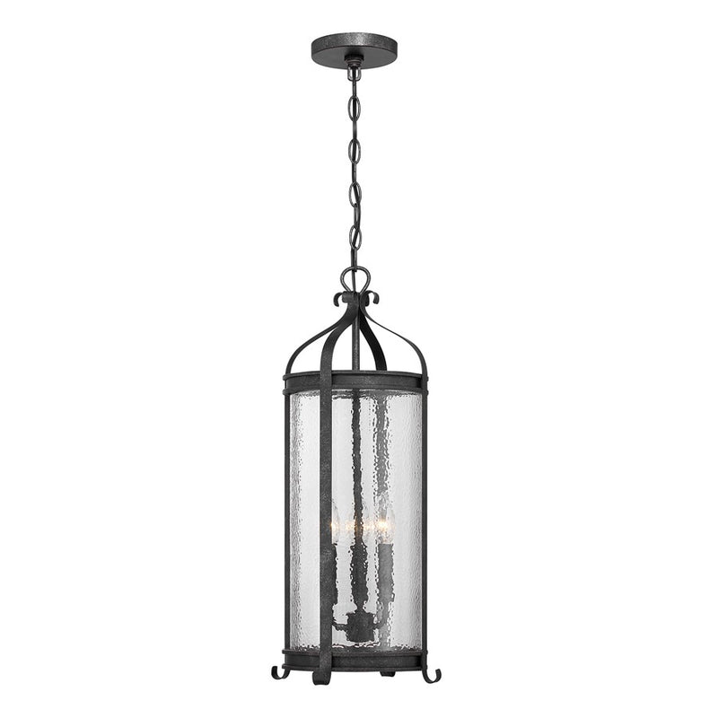 Savoy House Preston 3Lt Outdoor Hanging Lantern, Iron, Iron Oxide