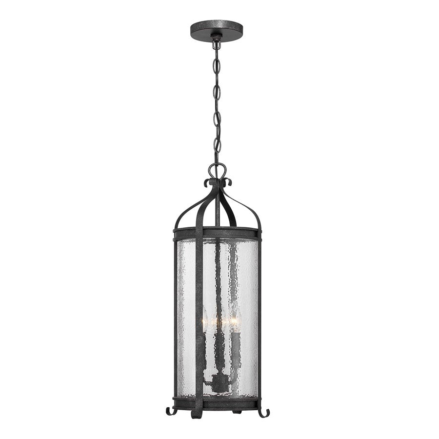 Savoy House Preston 3Lt Outdoor Hanging Lantern, Iron, Iron Oxide - 5-110-337