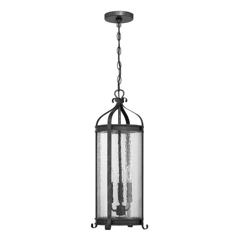 Savoy House Preston 3Lt Outdoor Hanging Lantern, Iron, Iron Oxide