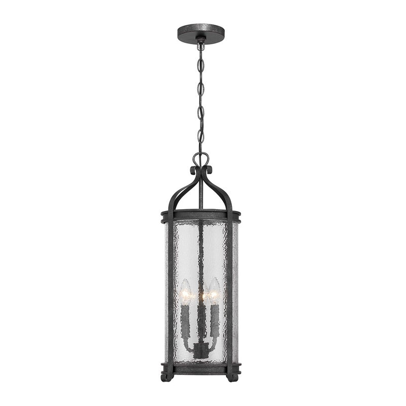 Savoy House Preston 3Lt Outdoor Hanging Lantern, Iron, Iron Oxide