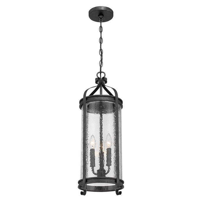 Savoy House Preston 3Lt Outdoor Hanging Lantern, Iron, Iron Oxide