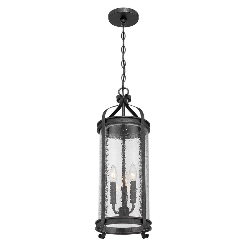 Savoy House Preston 3Lt Outdoor Hanging Lantern, Iron, Iron Oxide