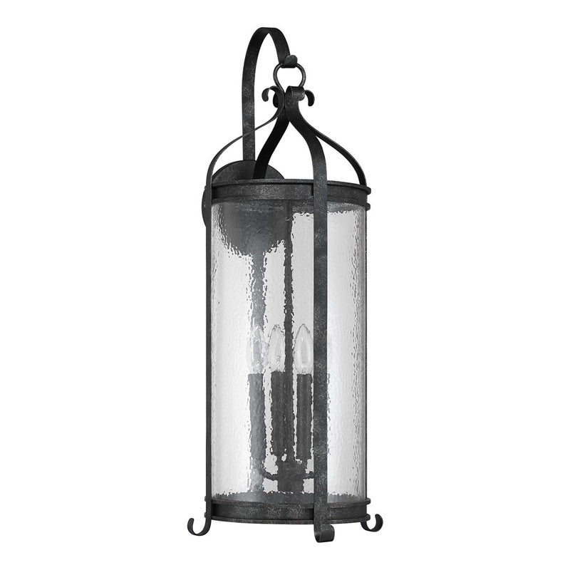 Savoy House Preston 4Lt Outdoor Wall Lantern, Iron, Iron Oxide