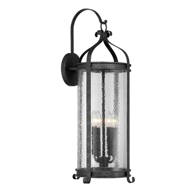 Savoy House Preston 4Lt Outdoor Wall Lantern, Iron, Iron Oxide