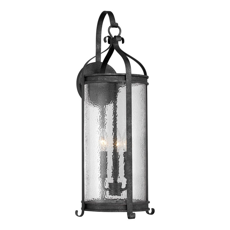 Savoy House Preston 3Lt Outdoor Wall Lantern, Iron, Iron Oxide
