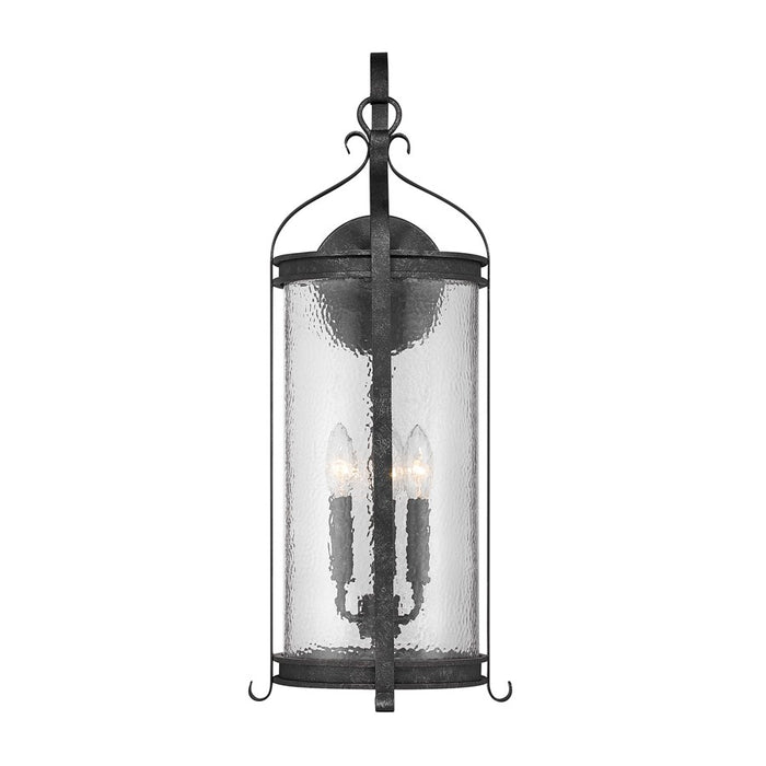 Savoy House Preston 3Lt Outdoor Wall Lantern, Iron, Iron Oxide