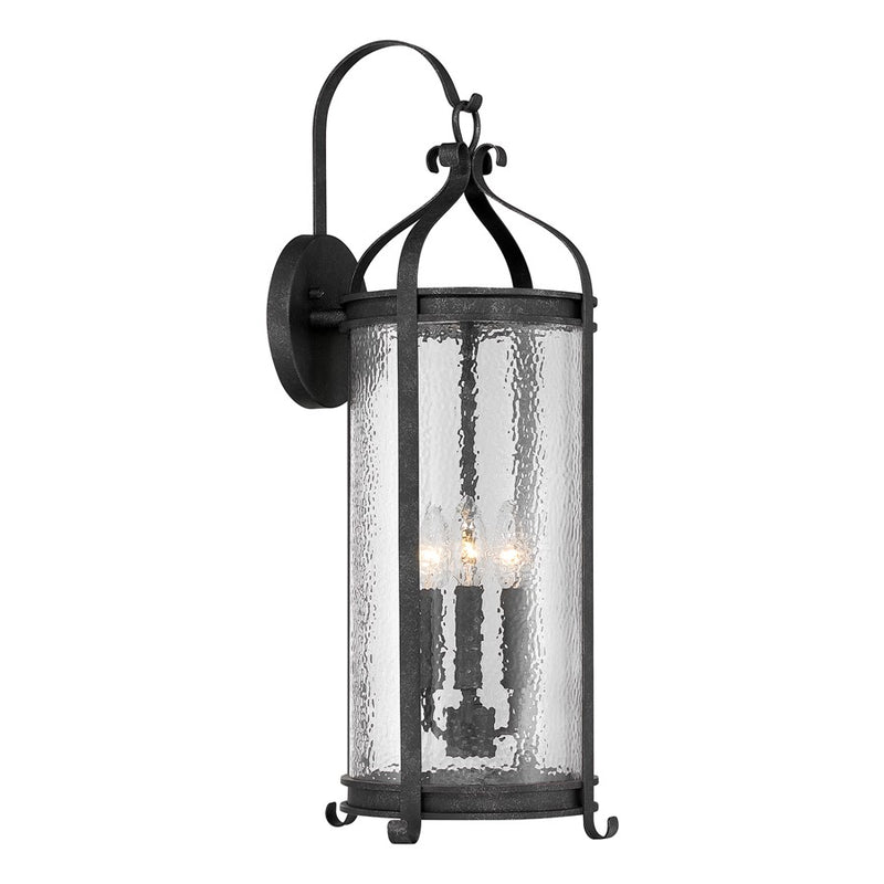 Savoy House Preston 3Lt Outdoor Wall Lantern, Iron, Iron Oxide
