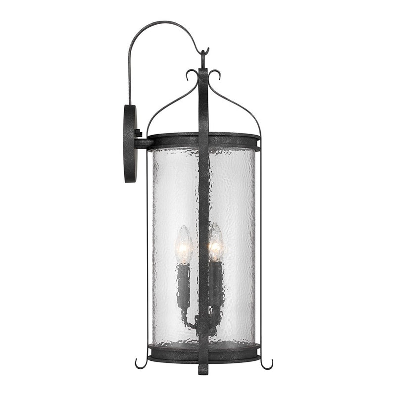 Savoy House Preston 3Lt Outdoor Wall Lantern, Iron, Iron Oxide