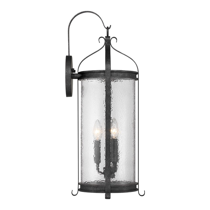 Savoy House Preston 3Lt Outdoor Wall Lantern, Iron, Iron Oxide