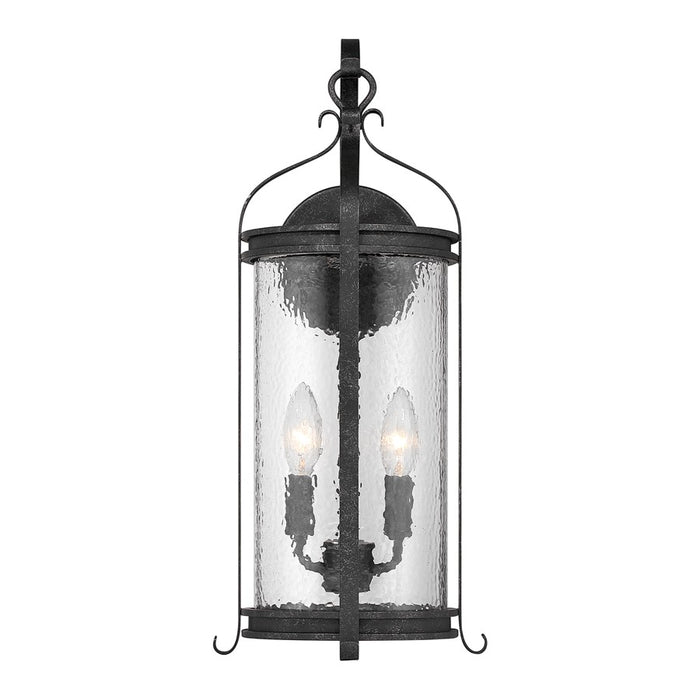 Savoy House Preston 2Lt Outdoor Wall Lantern, Iron, Iron Oxide