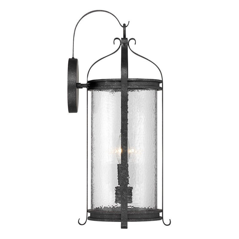 Savoy House Preston 2Lt Outdoor Wall Lantern, Iron, Iron Oxide