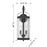 Savoy House Preston 2Lt Outdoor Wall Lantern, Iron, Iron Oxide