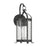 Savoy House Preston 1Lt Outdoor Wall Lantern, Iron, Iron Oxide