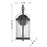Savoy House Preston 1Lt Outdoor Wall Lantern, Iron, Iron Oxide
