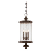 Savoy House Palmer 3-Light Outdoor Hanging Lantern, Walnut Patina - 5-1222-40