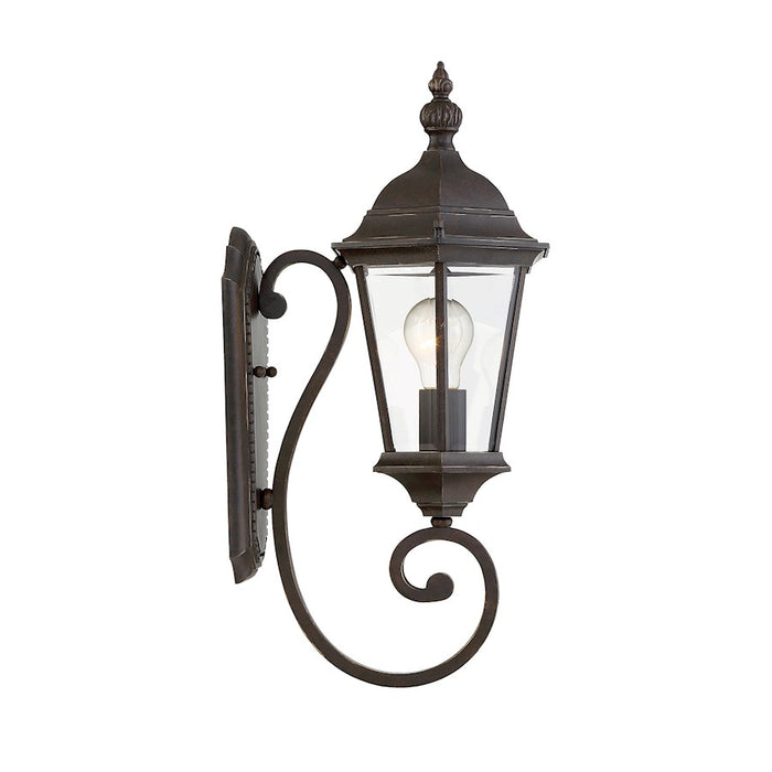 Savoy House Wakefield 1-Light Outdoor Wall Lantern, Walnut Patina