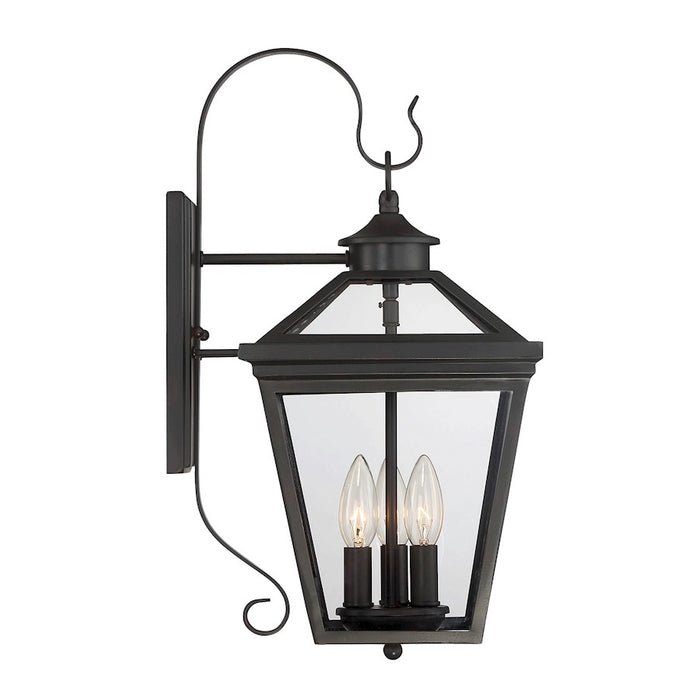 Savoy House Ellijay 3-Light Outdoor Wall Lantern, English Bronze