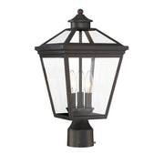 Savoy House Ellijay 3-Light Outdoor Post Lantern, English Bronze - 5-147-13