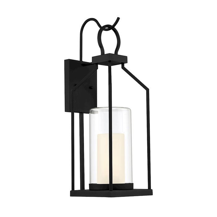 Savoy House Hamilton 1-Light 24" Outdoor Wall Lantern, Matte Black