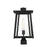 Savoy House Denver 1-Light Outdoor Post Lantern, Matte Black