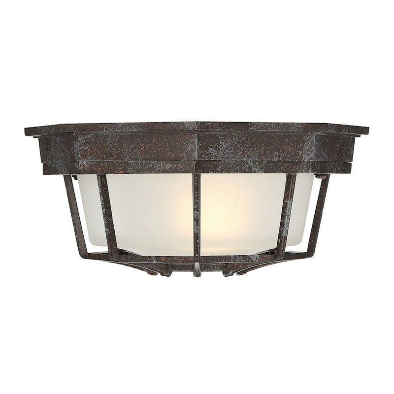 Savoy House Exterior Collections 1Lt Outdoor Ceiling Light, Bronze