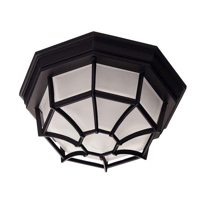 Savoy House Exterior Collections 1Lt Outdoor Ceiling Light, Black