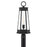 Savoy House Payne 1Lt Outdoor Post Lantern, Matte Black/Clear Beveled - 5-209-BK