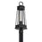 Savoy House Payne 1Lt Outdoor Post Lantern, Matte Black/Clear Beveled