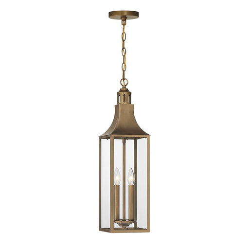Savoy House Lancaster 2Lt Outdoor Hanging Lantern, Atlas Bronze - 5-220-273