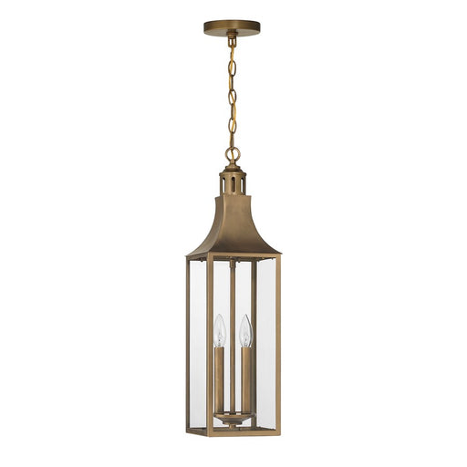 Savoy House Lancaster 2Lt Outdoor Hanging Lantern, Atlas Bronze