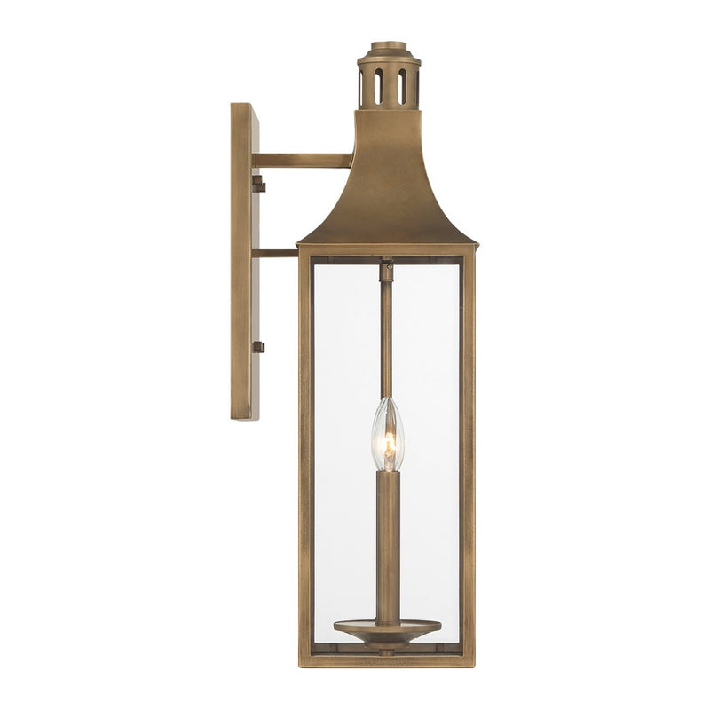 Savoy House Lancaster 2Lt 24" Outdoor Wall Lantern, Atlas Bronze