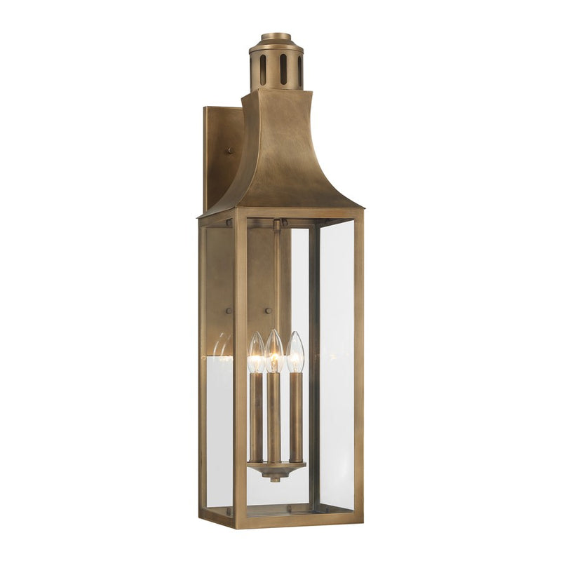 Savoy House Lancaster 2Lt 32" Outdoor Wall Lantern, Atlas Bronze