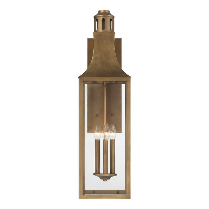 Savoy House Lancaster 2Lt 32" Outdoor Wall Lantern, Atlas Bronze
