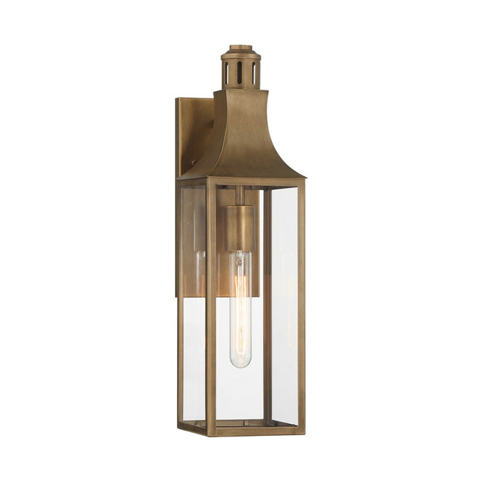 Savoy House Lancaster 1Lt 20" Outdoor Wall Lantern, Atlas Bronze - 5-223-273