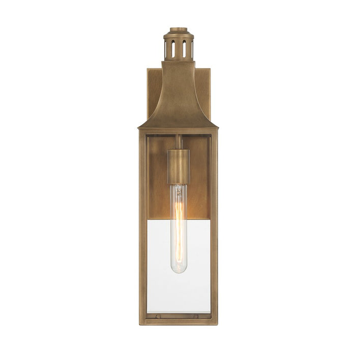 Savoy House Lancaster 1Lt 20" Outdoor Wall Lantern, Atlas Bronze
