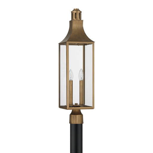 Savoy House Lancaster 2Lt Outdoor, Post Lantern, Atlas, Atlas Bronze