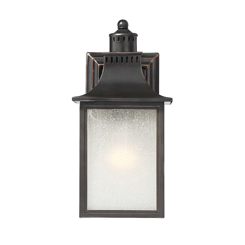 Savoy House Monte Grande 1-Light 12" Outdoor Wall Lantern, Slate