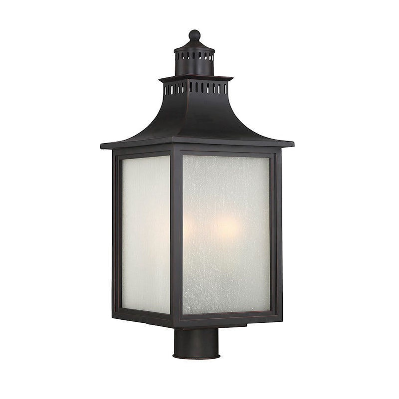 Savoy House Monte Grande 3-Light Outdoor Post Lantern, English Bronze