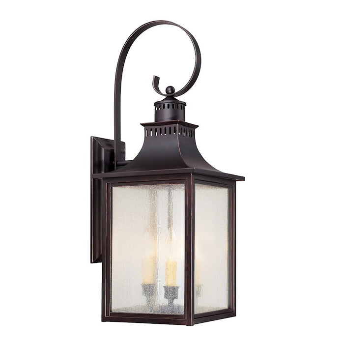 Savoy House Monte Grande 3-Light Outdoor Wall Lantern, English Bronze