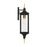 Savoy House Glendale 1Lt 25" Outdoor Lantern, Black/Brass/Seeded