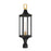 Savoy House Glendale 1Lt Outdoor Post Lantern, Black/Brass/Seeded - 5-278-144