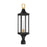 Savoy House Glendale 1Lt Outdoor Post Lantern, Black/Brass/Seeded