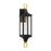 Savoy House Glendale 1Lt 28" Outdoor Lantern, Black/Brass/Seeded - 5-279-144