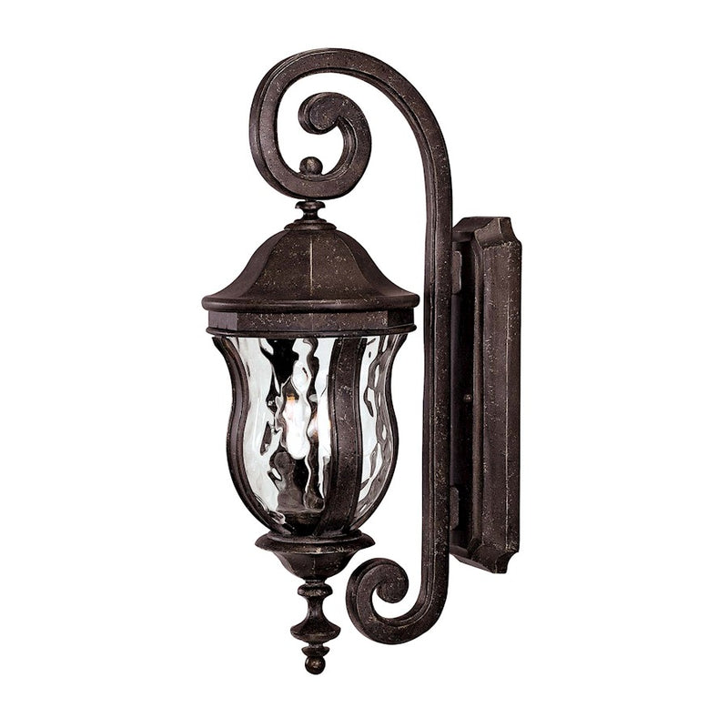 Savoy House Monticello 2 Light 22" Wall Mount Lantern, Black