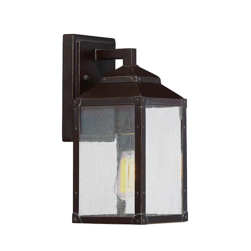 Savoy House Brennan 1Lt 11" Outdoor Wall Lantern, Bronze/Gold - 5-340-213